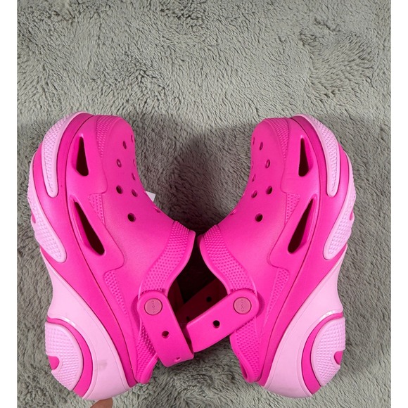 CROCS Shoes - NWT Crocs Bubble Crush Clog Women's M8/W10 Hot Pink Platform Comfort Shoes‎ New